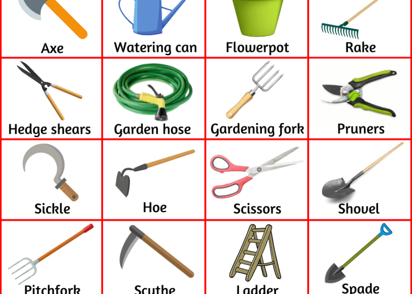 gardening tools every