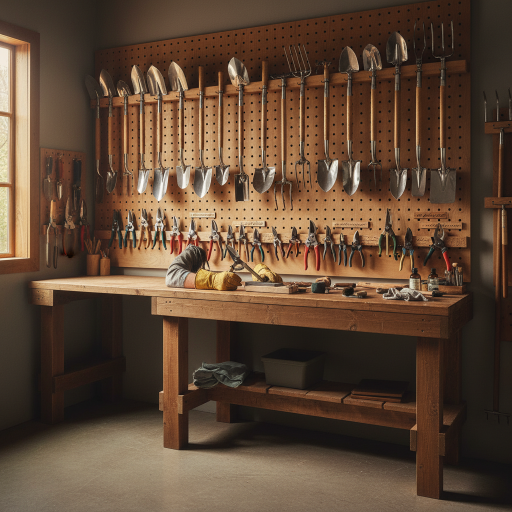 Sharpen, Clean, Store – Year-Round Garden Tool Maintenance