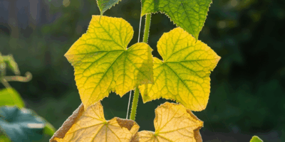 Cucumber Leaves Turning Yellow What Is Causing It
