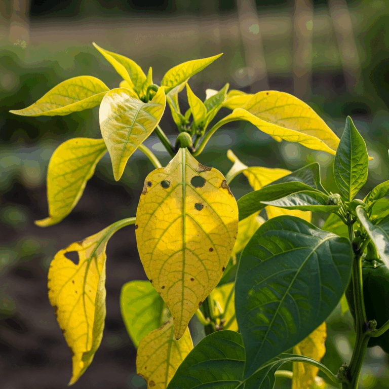 Pepper Leaves Turning Yellow What Is Causing It