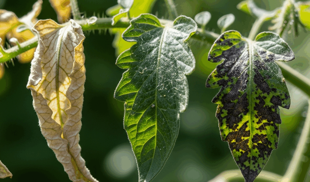 Tomato Leaves Curling Down What Is Causing It