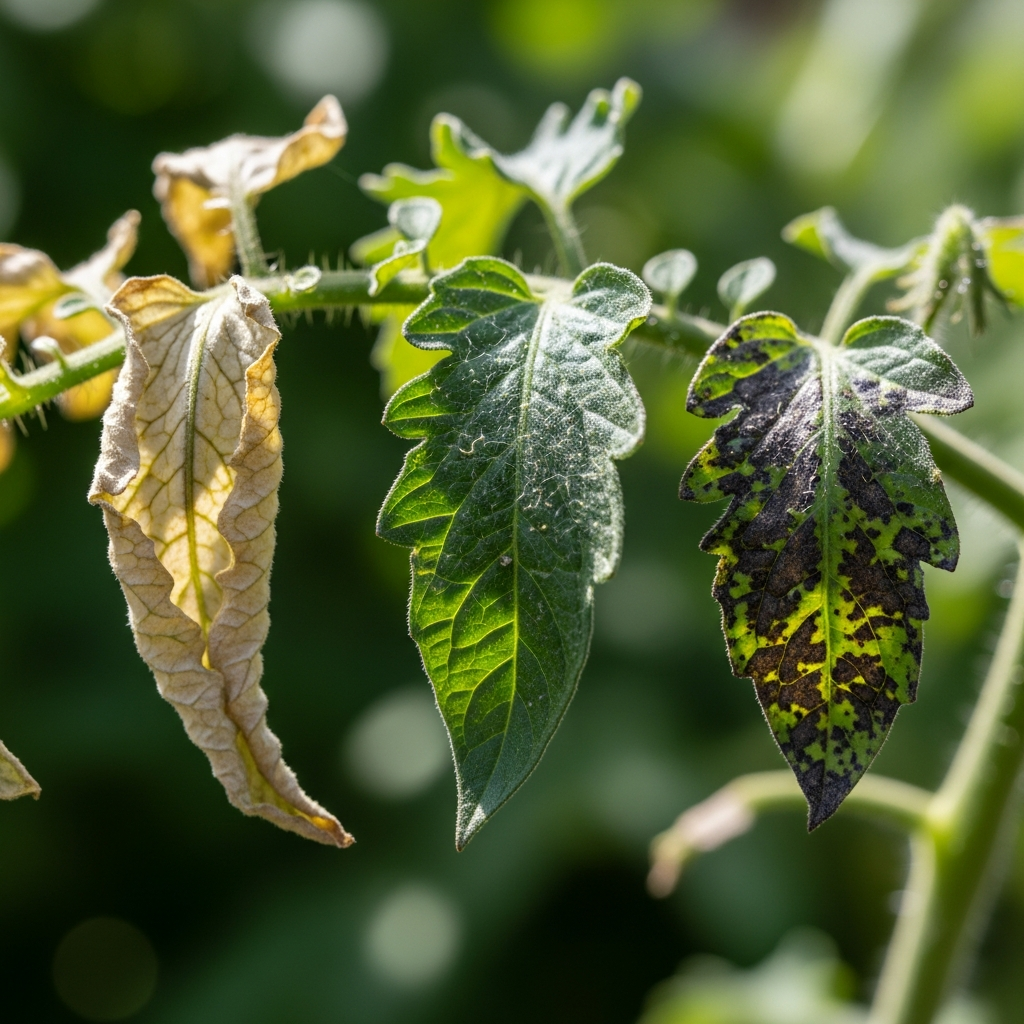 Tomato Leaves Curling Down What Is Causing It