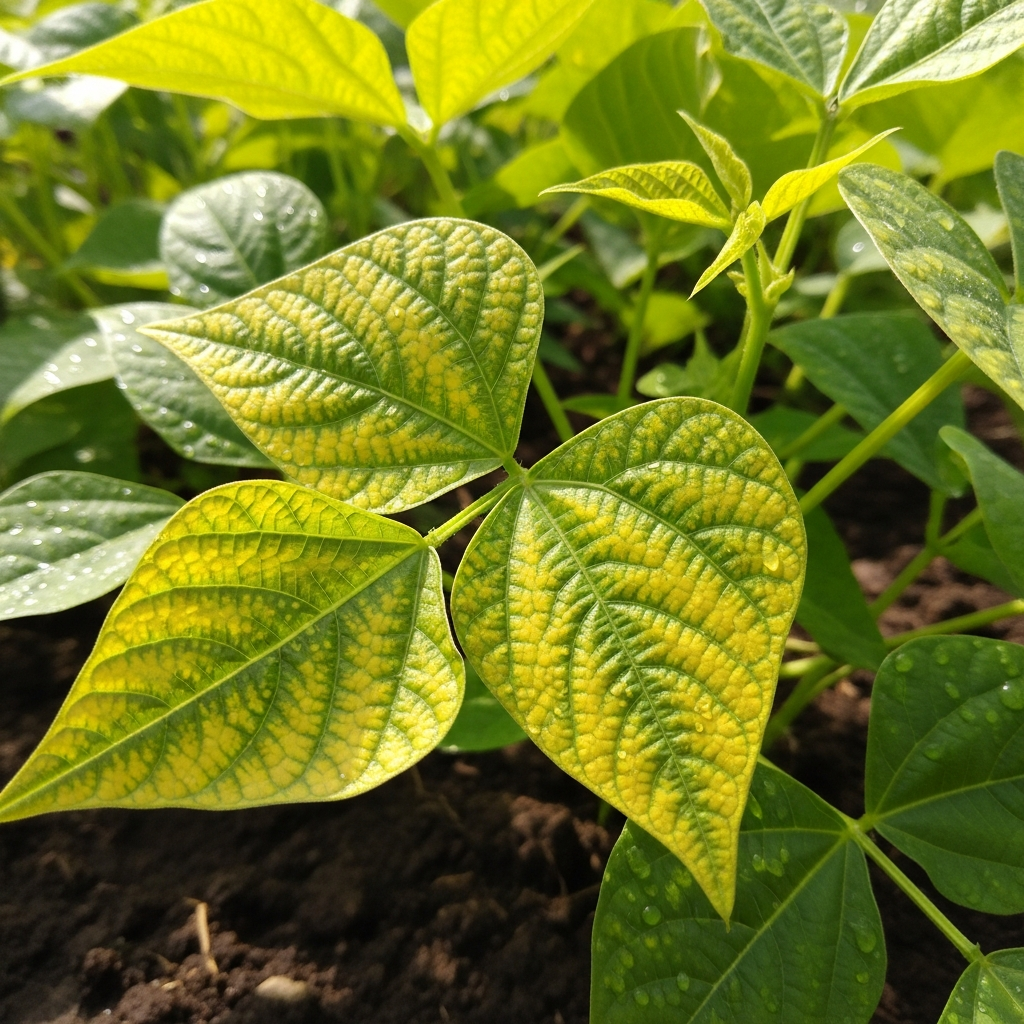 Bean Leaves Turning Yellow What Is Causing It