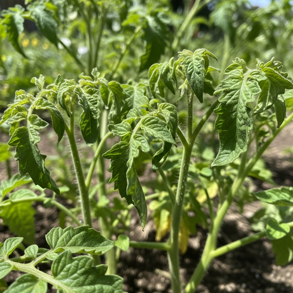 Tomato Leaves Curling Up What Is Actually Causing It