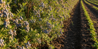 Blueberry Bushes as a Hedge How to Plant a Productive Living Fence