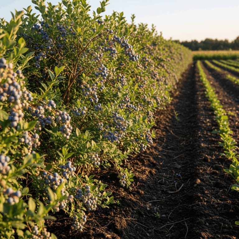 Blueberry Bushes as a Hedge How to Plant a Productive Living Fence