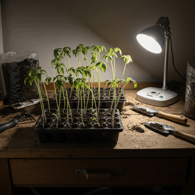 Leggy Tomato Seedlings How to Fix Them and Prevent It Next Time