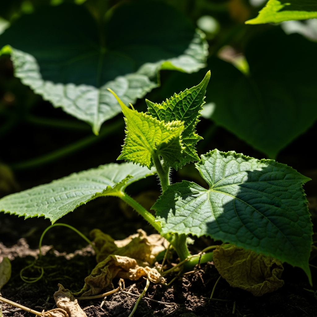 Cucumber Leaves Curling Up What Is Causing It